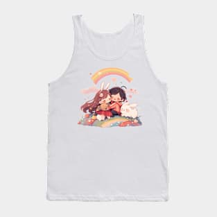 girl and boy Tank Top